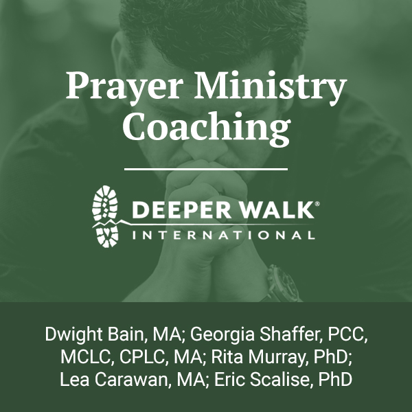 Prayer Ministry Coaching, A Deeper Walk parner course, image
