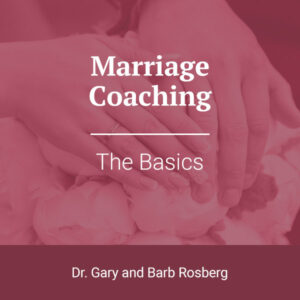 Marriage Coaching: The Basics